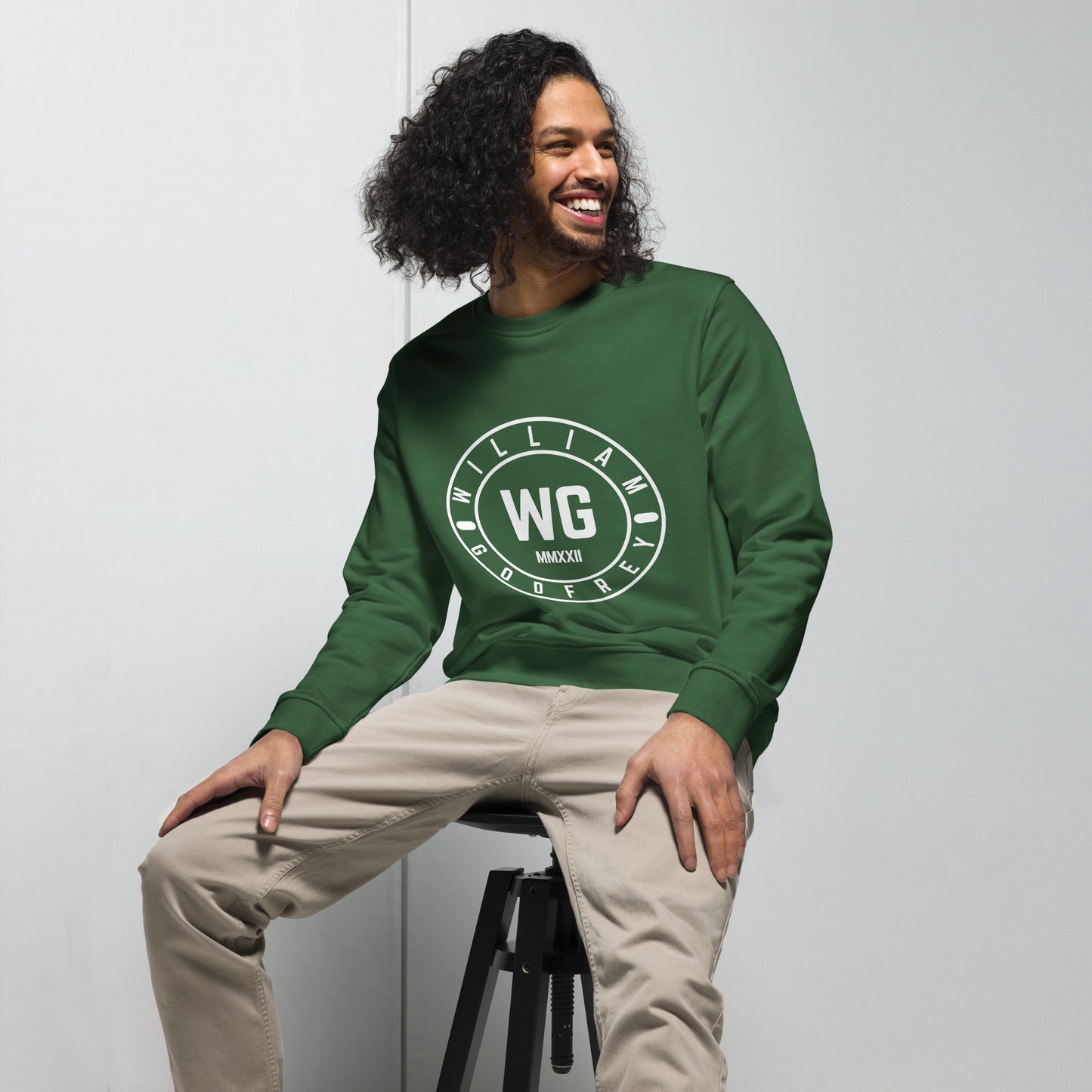 williamgodfrey Badge organic sweatshirt